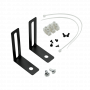 Удлинитель AQ PLUG-X H3 горизонтальный 1XSCHUKO, 1XUSB А, 1XUSB C, черный