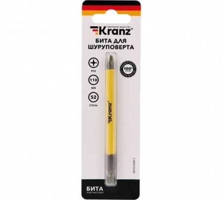 Бита PH2x110мм KRANZ 