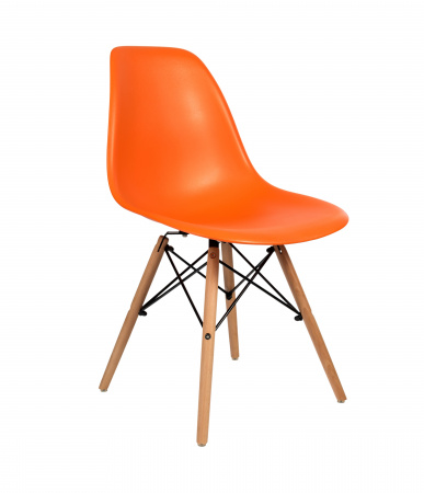 Стул Eames Style DSW  (оранжевый)