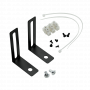 Удлинитель AQ PLUG-X H2 горизонтальный 2xSCHUKO 1xUSB А 1xUSB C черный