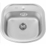 Мойка врезная SINKLIGHT4947 0.8/180 1P декор