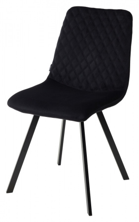 Стул DAIQUIRI BLUVEL-19 BLACK, велюр М-City