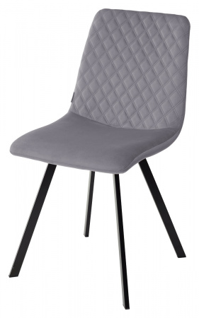 Стул DAIQUIRI BLUVEL-14 GREY, велюр М-City