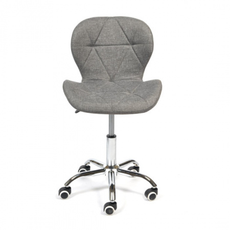 Кресло Recaro (mod.007) [металл, ткань, 45x74+10см, серый]